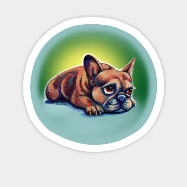 Frenchie Sticker by Kimikim